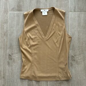VERTIGO beige vest, made in France